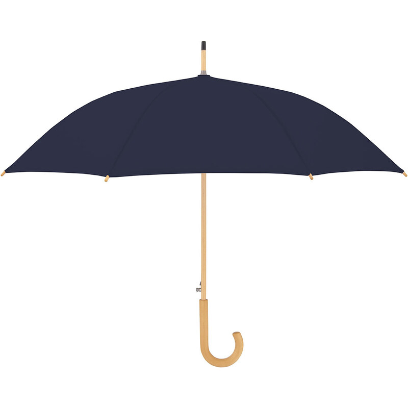 Doppler NATURE Long AC - holový udržateľný dáždnik tmavo modrá