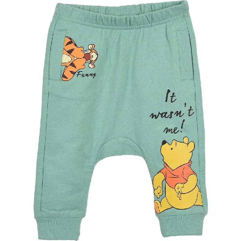 Zelené dojčenské tepláky Winnie the Pooh 32064540
