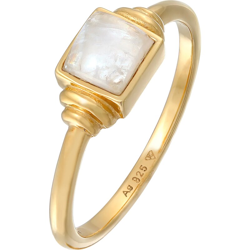 ELLI PREMIUM Prsteň zlatá / biela 54230698