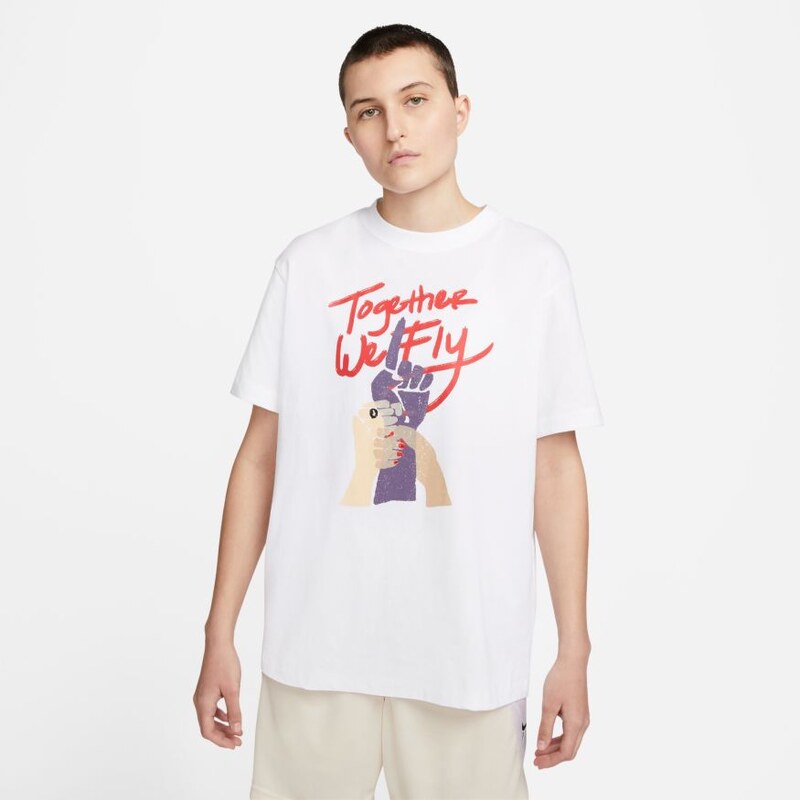 Nike Swoosh Fly Wmns Tee White - Dámske - Tričko Nike - Biele - DR2595 66355735