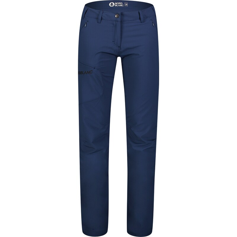 Nordblanc Modré dámske ľahké outdoorové nohavice PETAL