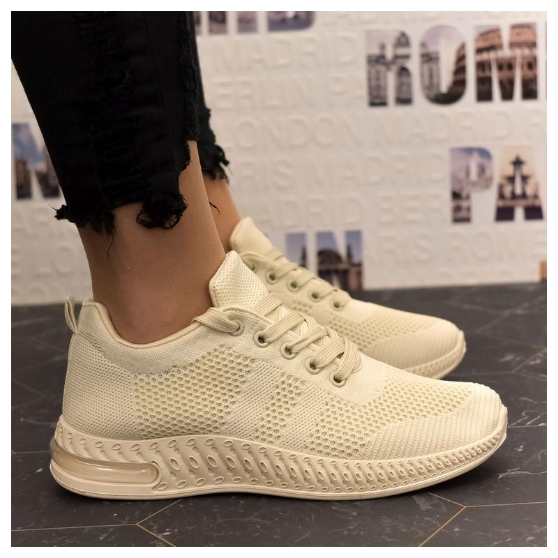 BOSIDO Dámske béžové tenisky DENA 32141445