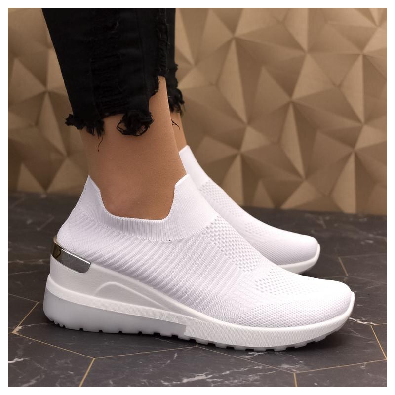 BOSIDO Dámske biele tenisky DADA 32141472