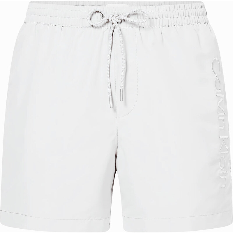 Pánske kúpacie kraťasy KM00718 YCD biele - Calvin Klein 34545932