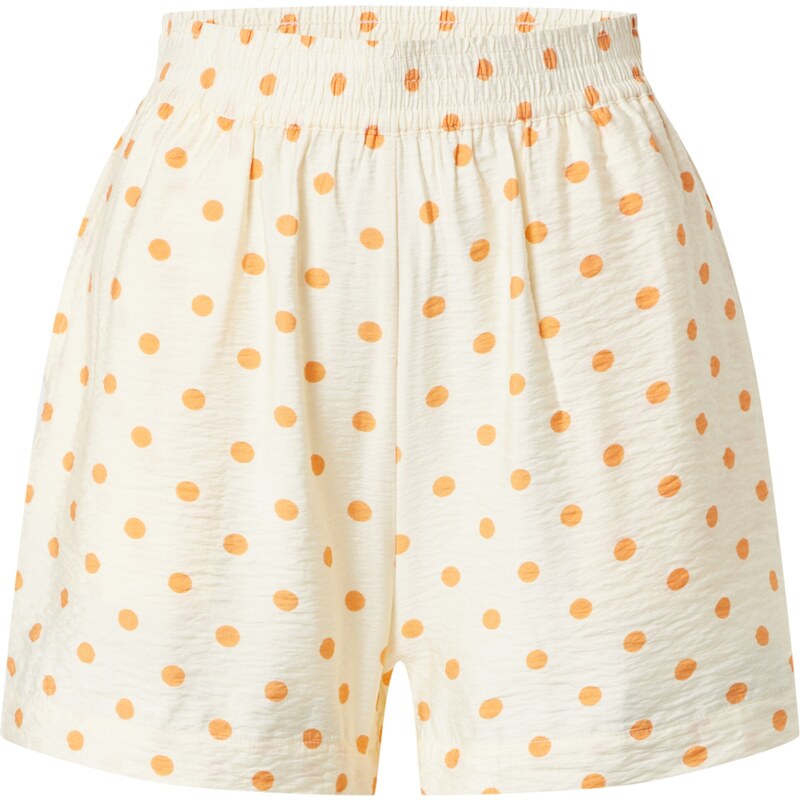 EDITED Nohavice Ember béžová / oranžová 32182609