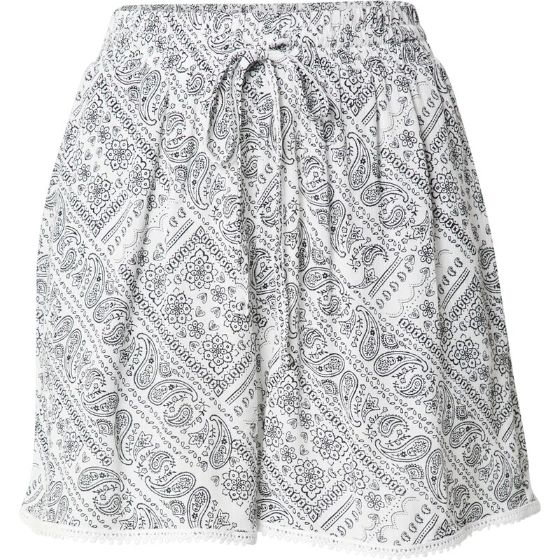 VERO MODA Nohavice čierna / biela 55046850