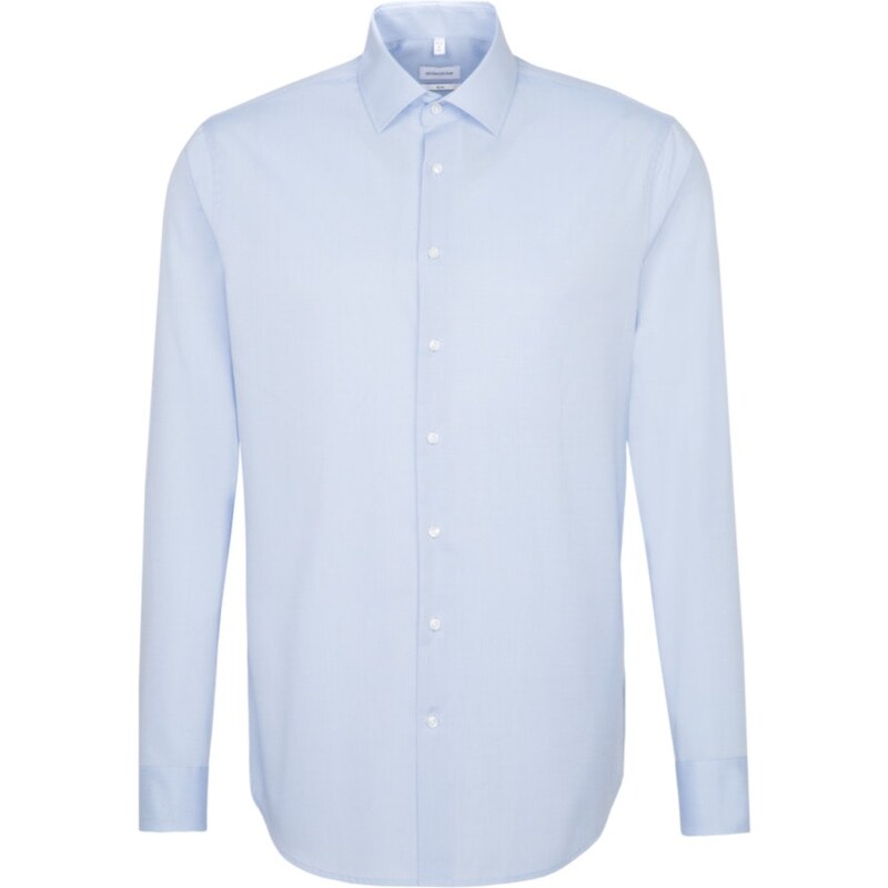 Pánska svetlo modrá nežehlivá košeľa Slim fit s dlhým rukávom 32977815
