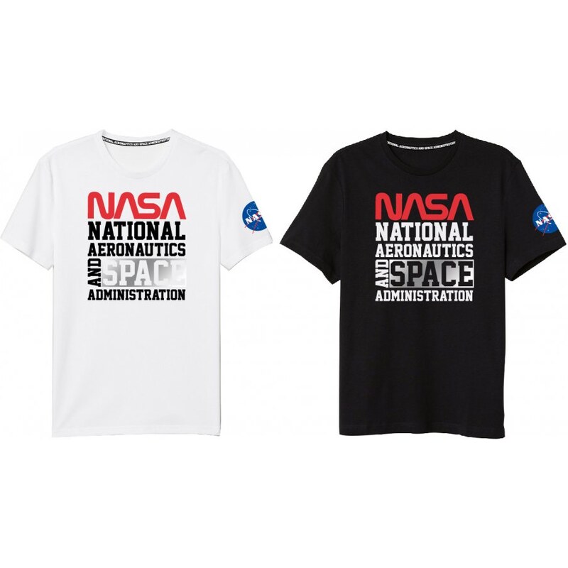 E plus M Pánske tričko NASA - National Aeronautics and Space Administration