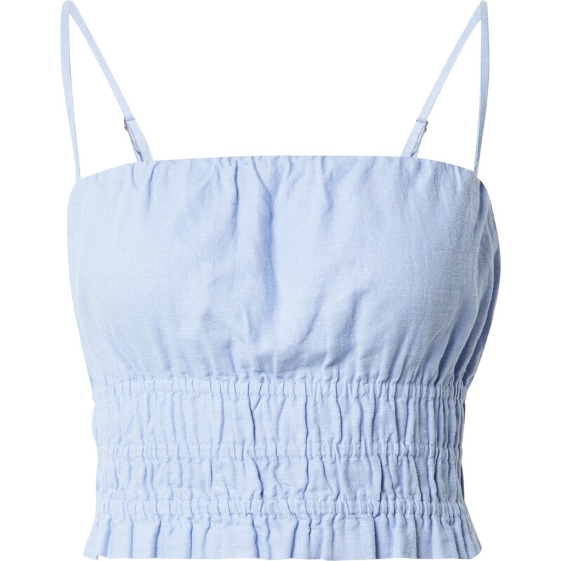 Abercrombie & Fitch Top svetlomodrá 63344124
