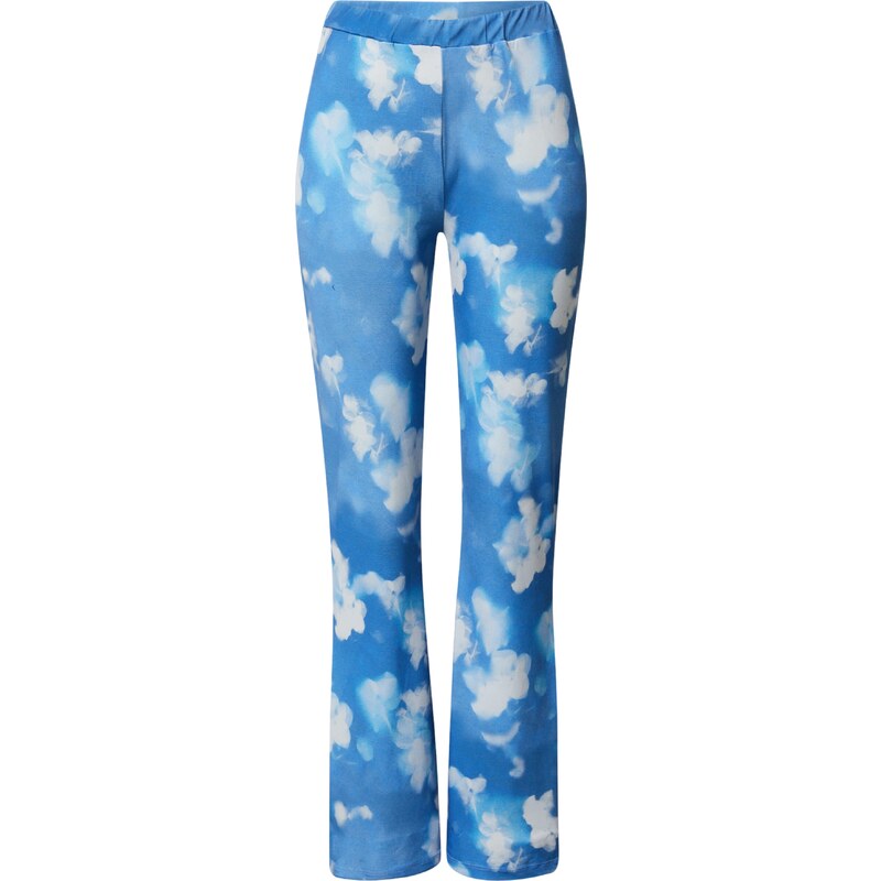 Nasty Gal Nohavice modrá / nebesky modrá / biela 54230880