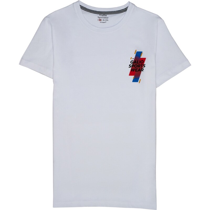 GALIO Sports White tričko 32190512