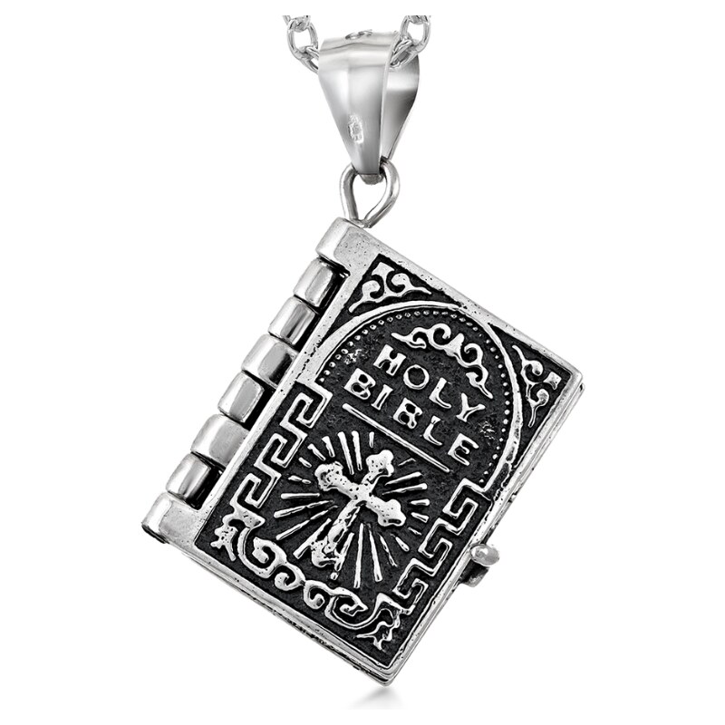 Olivie Strieborný prívesok BIBLE 5901 63121799