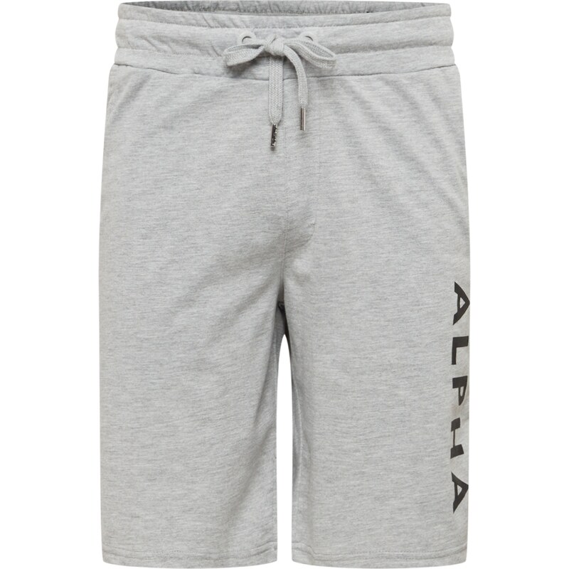 ALPHA INDUSTRIES Nohavice sivá / čierna 32231517