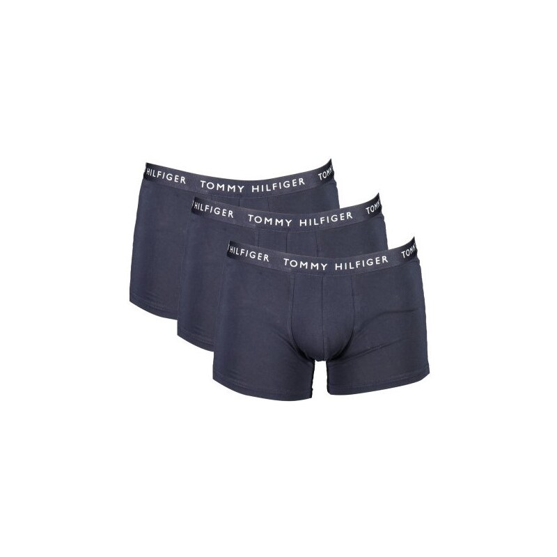 Tommy Hilfiger pánske boxerky 3pack tmavo modré cotton stretch M