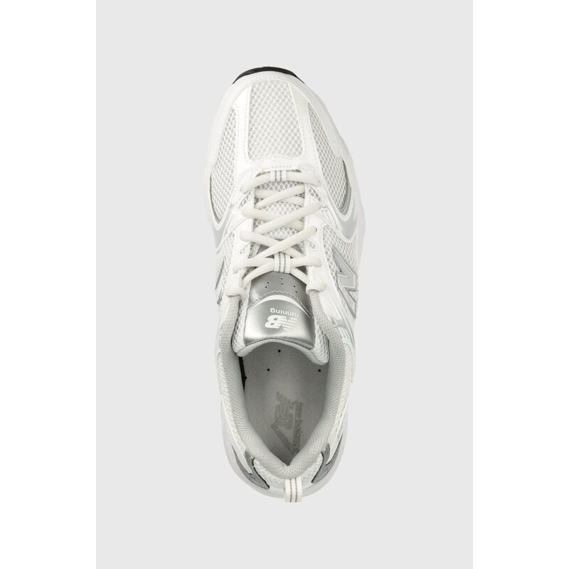 Topánky New Balance MR530EMA biela farba