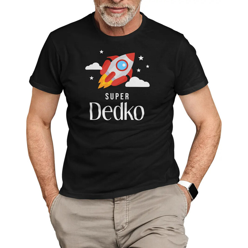 E-shop Garibald Super dedko - pánske tričko s potlačou