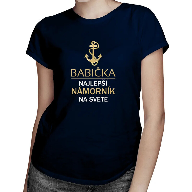 E-shop Garibald Babička - najlepší námorník na svete - dámske alebo