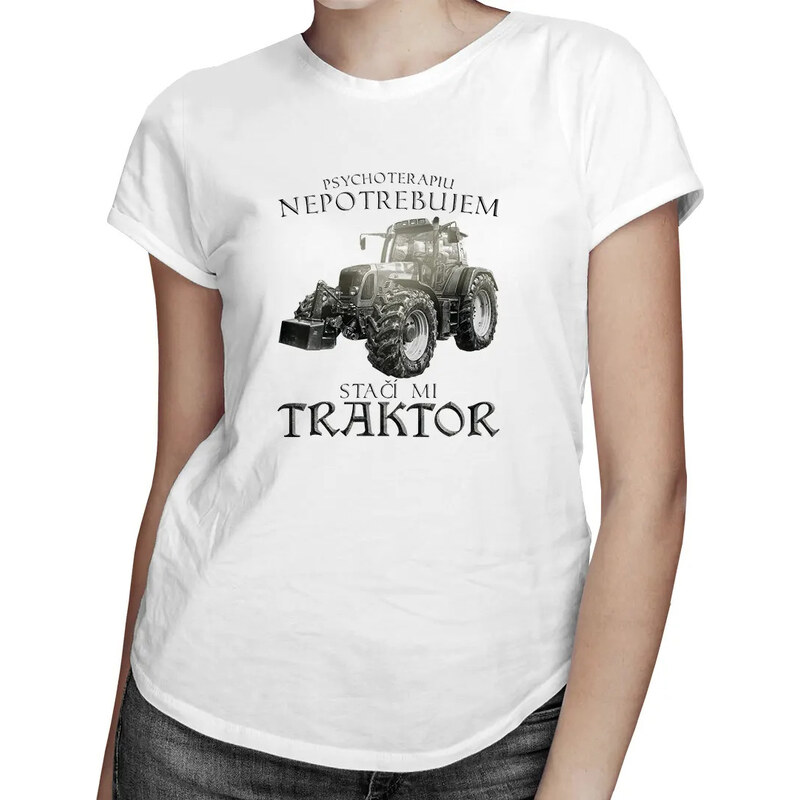 E-shop Garibald Psychoterapiu nepotrebujem, stačí mi traktor - dámske