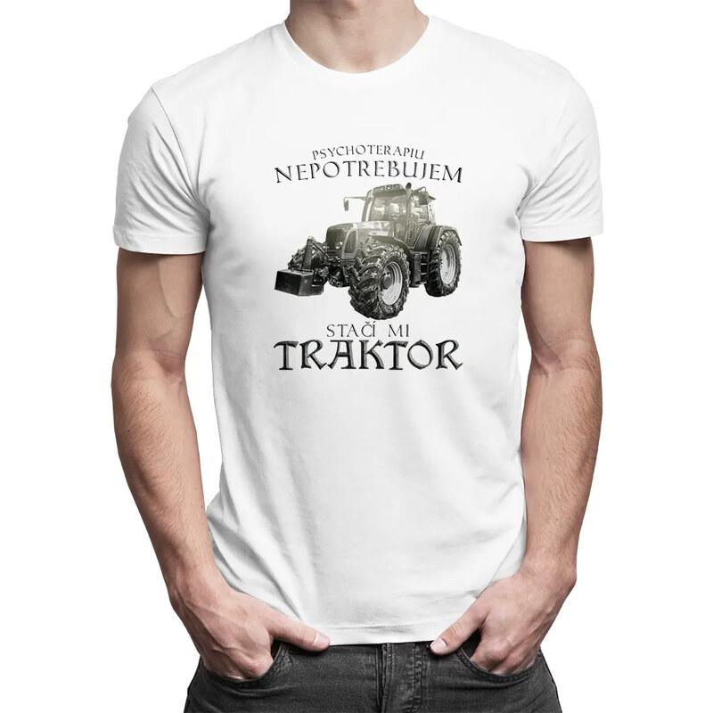 E-shop Garibald Psychoterapiu nepotrebujem, stačí mi traktor - pánske