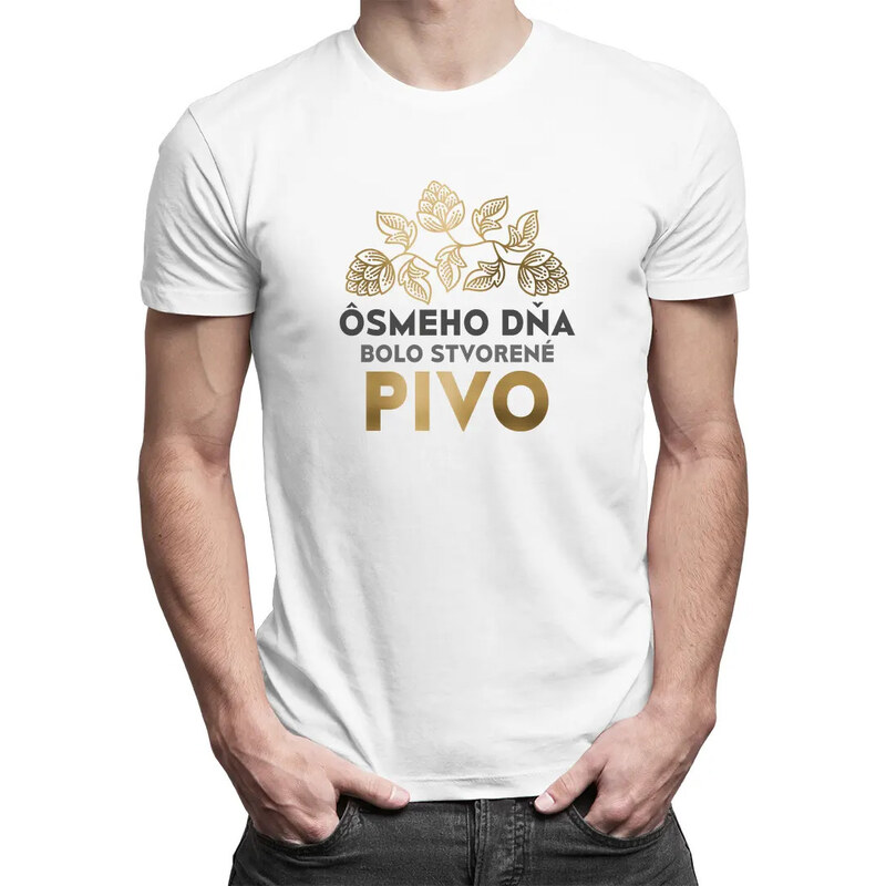 E-shop Garibald Ôsmeho dňa bolo stvorené pivo - pánske tričko s