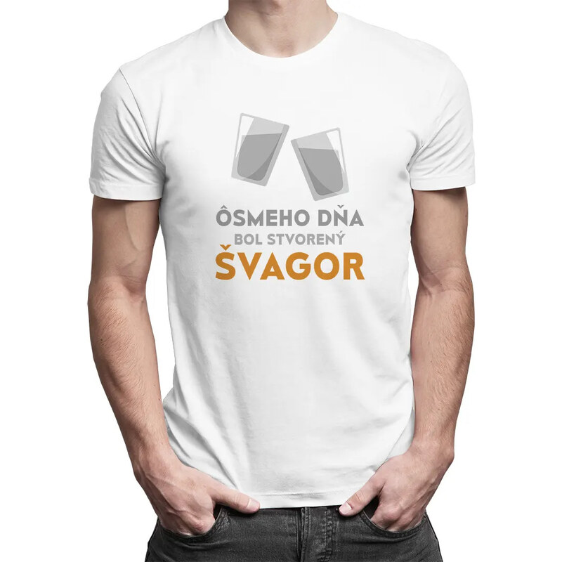 E-shop Garibald Ôsmeho dňa bol stvorený švagor - pánske tričko s