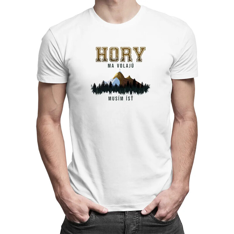 E-shop Garibald Hory ma volajú, musím ísť - pánske tričko s potlačou