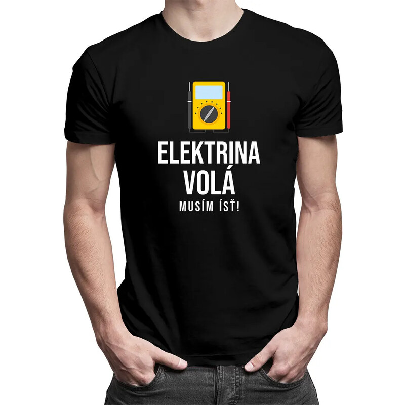 E-shop Garibald Elektrina volá - musím ísť v2 - pánske tričko s