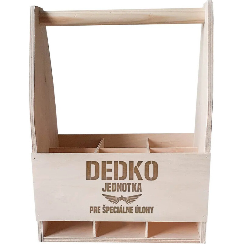 E-shop Garibald Dedko - jednotka pre špeciálne úlohy - drevený nosič
