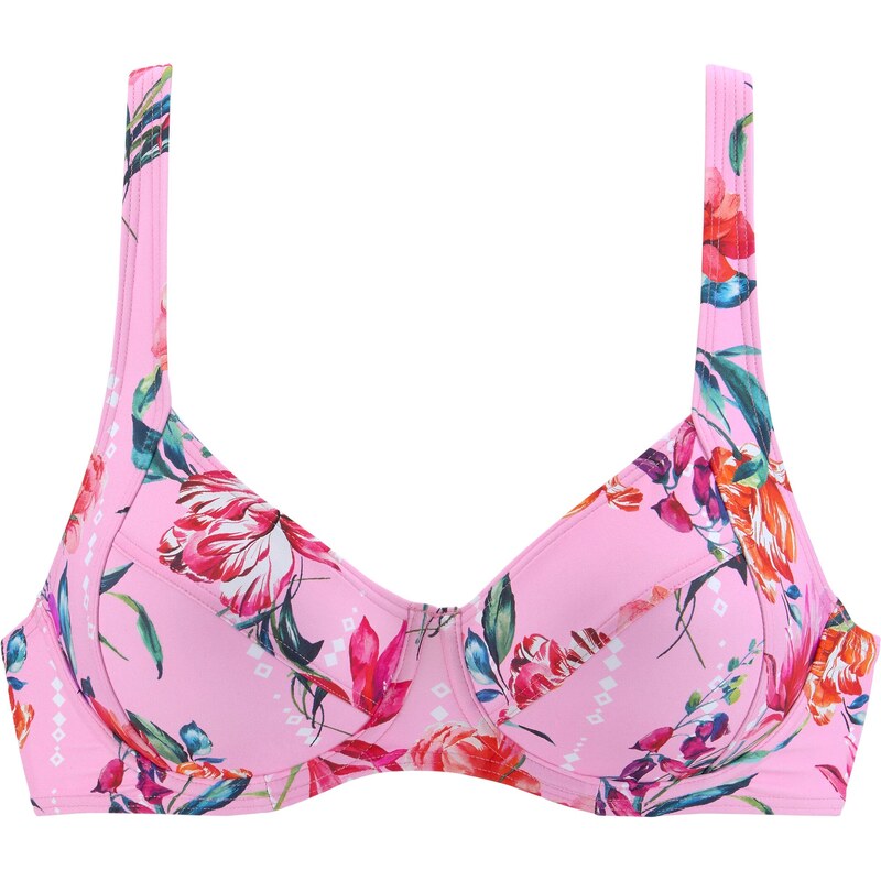 SUNSEEKER Bikinový top zmiešané farby / svetloružová 66857732