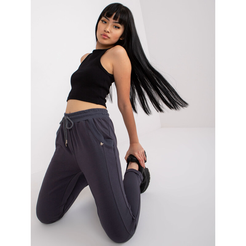 BASIC Feel Good Sweatpants-RV-DR-7806.32-graphite 64684367