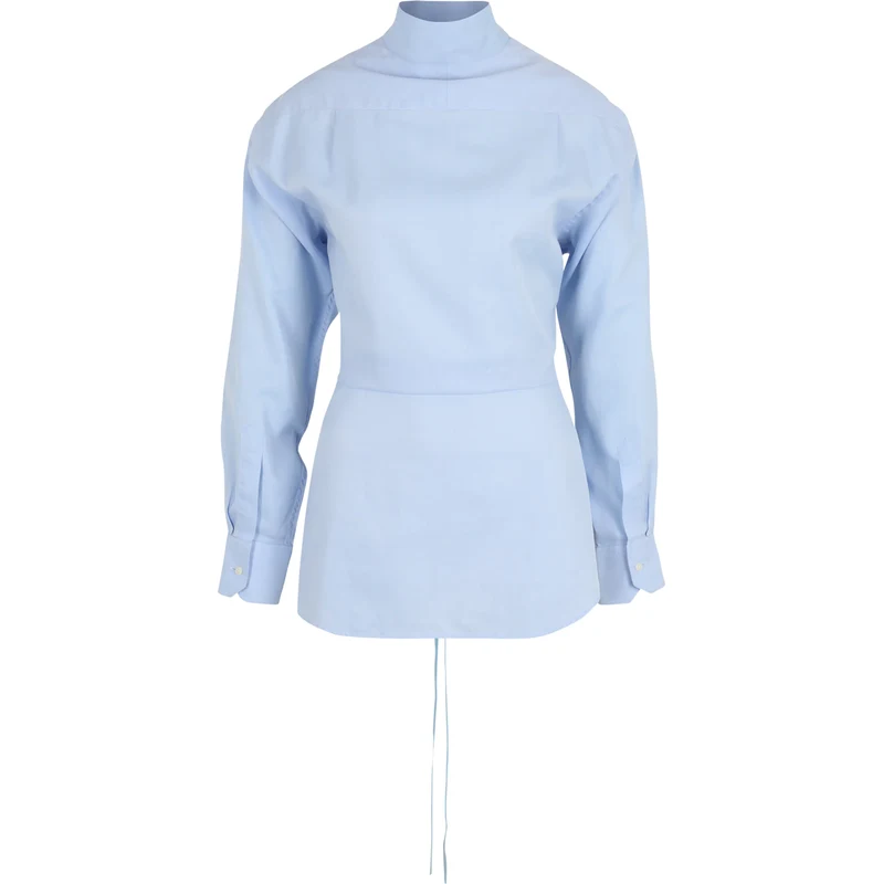 ABOUT YOU REBIRTH STUDIOS Blúzka Upcycling modrá 63141941