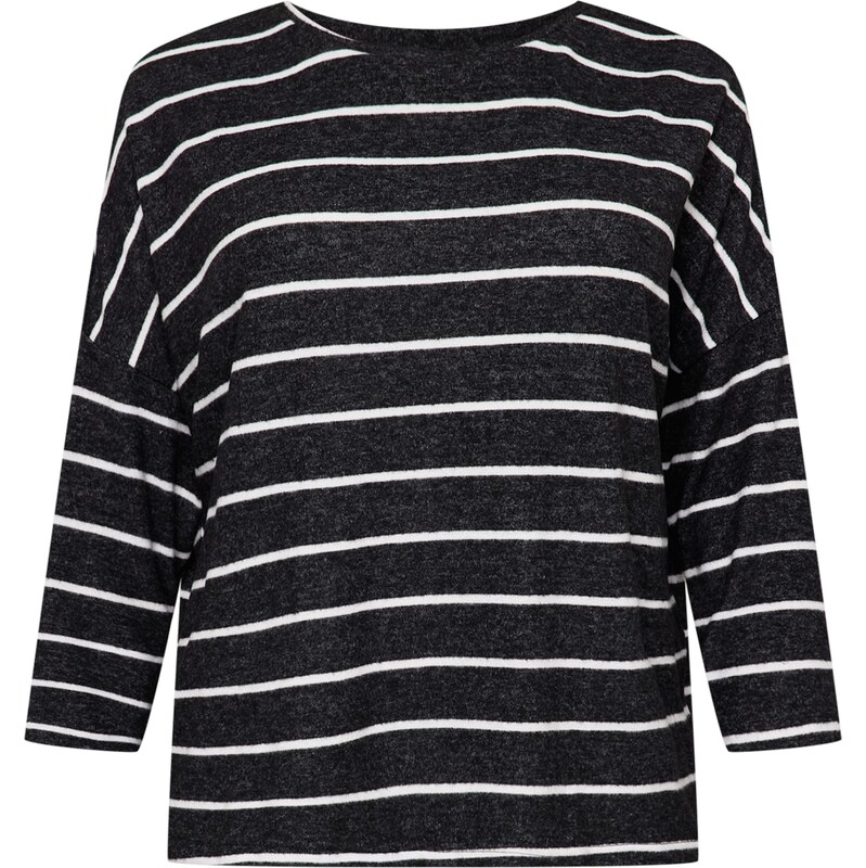 Dorothy Perkins Curve Tričko čierna / biela 63141950