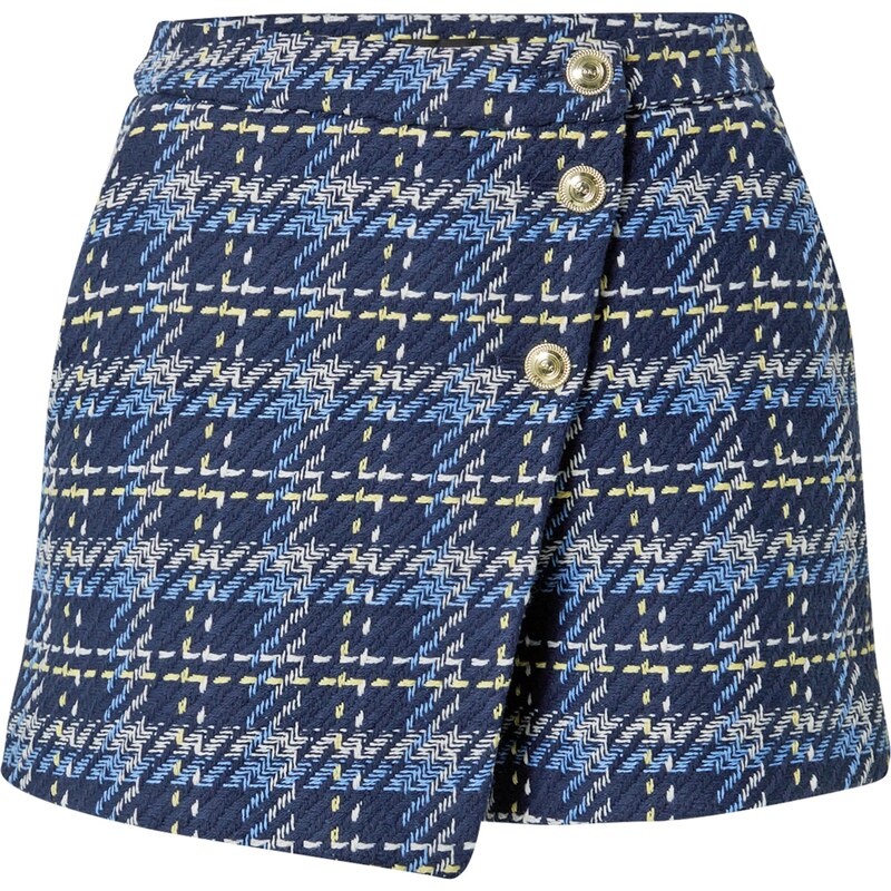 Karen Millen Nohavice námornícka modrá / svetlomodrá / pastelovo žltá 34059889