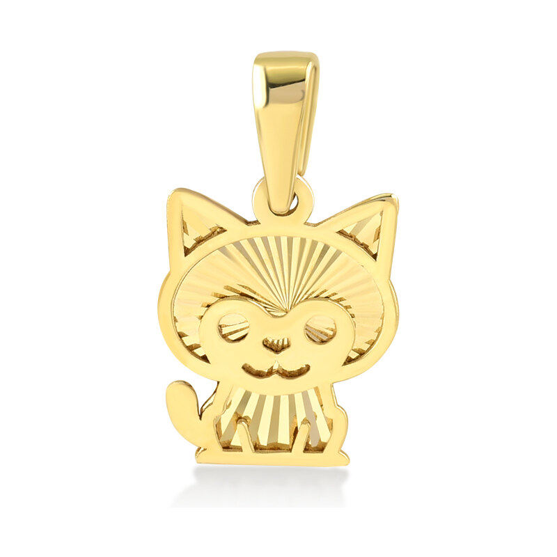 Lillian Vassago Zlatý prívesok mačka LLV82-GP003 61669320