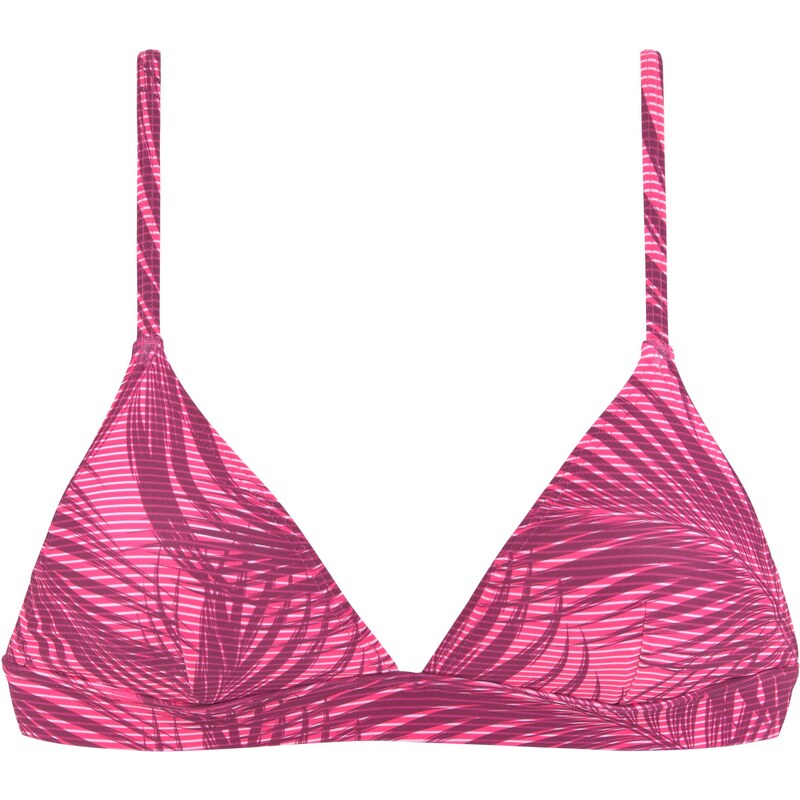 LASCANA ACTIVE Športový bikinový top ružová / bordová / biela 54231007