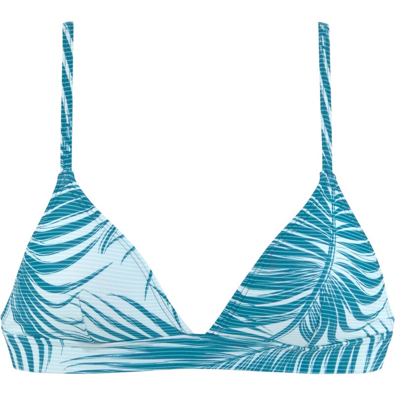 LASCANA ACTIVE Športový bikinový top svetlomodrá / petrolejová / biela 54231009