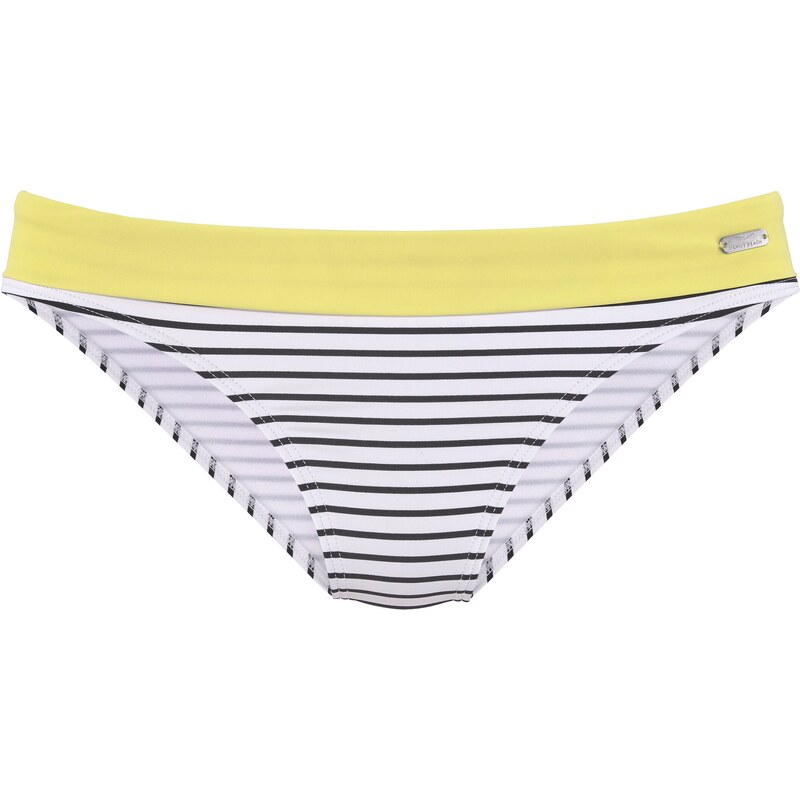VENICE BEACH Bikinové nohavičky žltá / čierna / biela 54231011