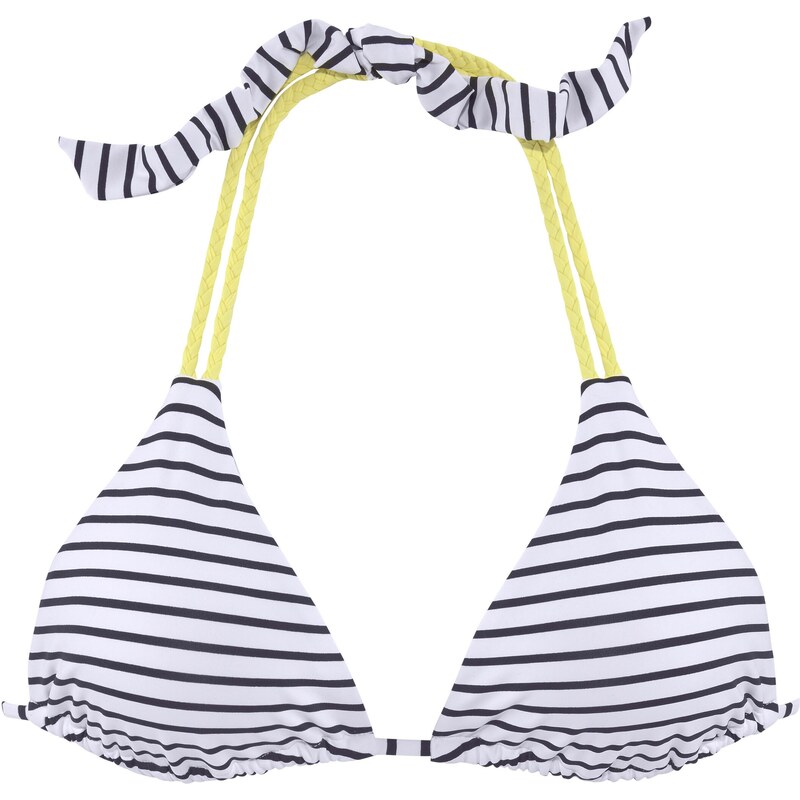 VENICE BEACH Bikinový top žltá / čierna / biela 54231013