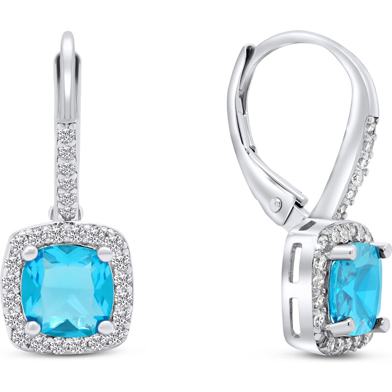 Brilio Silver Trblietavé náušnice so zirkónmi zo striebra EA308WAQ 66588648