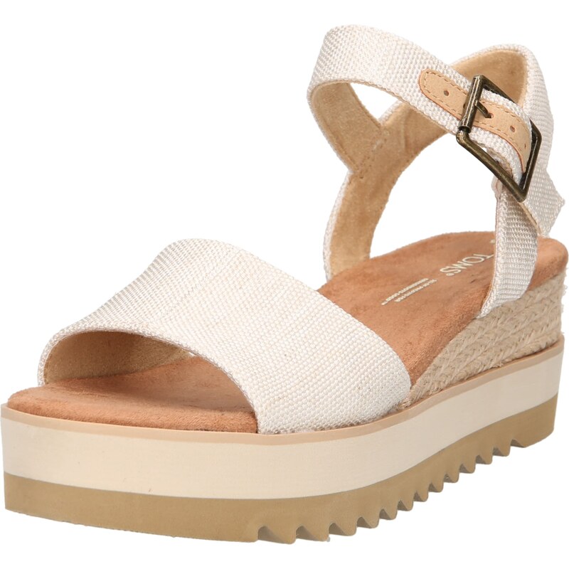 TOMS Remienkové sandále DIANA béžová / krémová 52581686