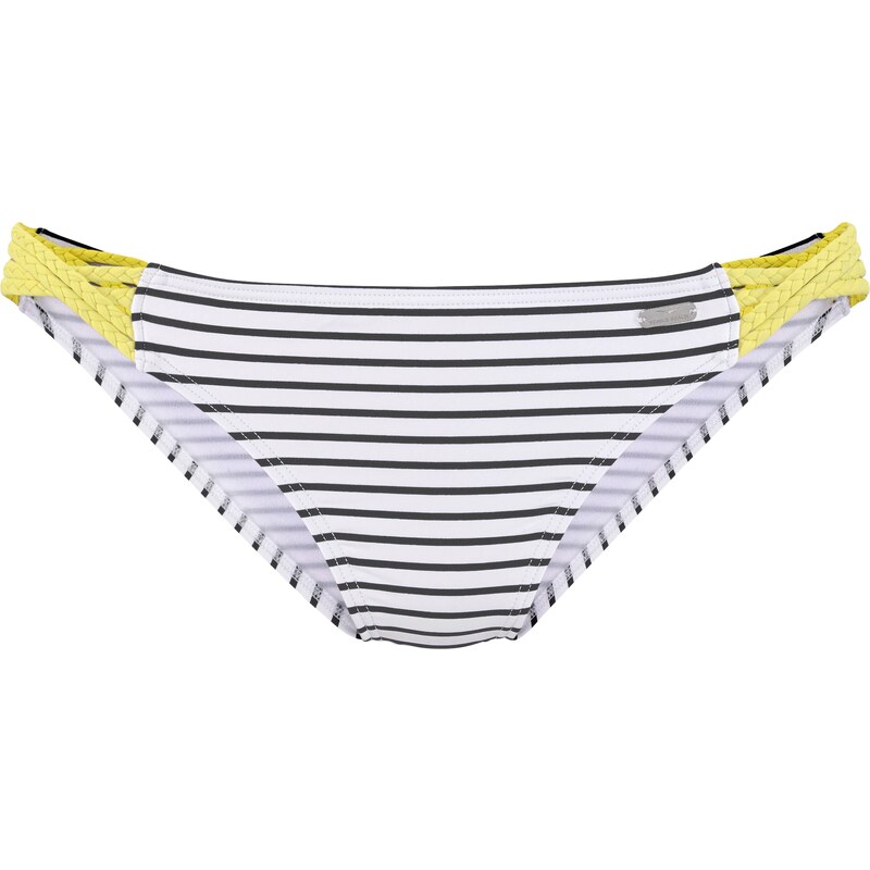 VENICE BEACH Bikinové nohavičky žltá / čierna / biela 54231031