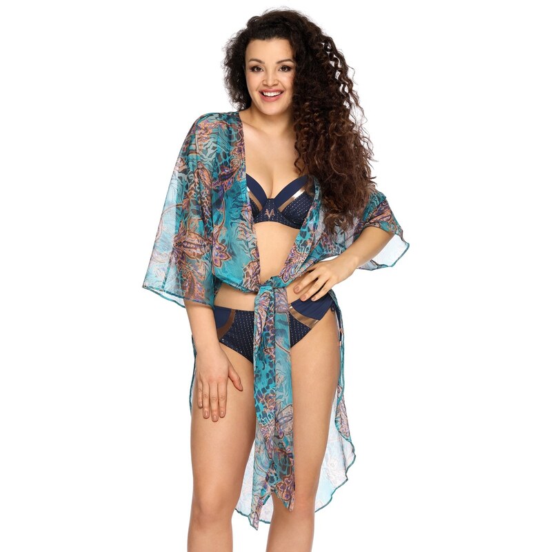 AVA SWIMWEAR PAREO 007 TYRKYSOVÁ 67512313