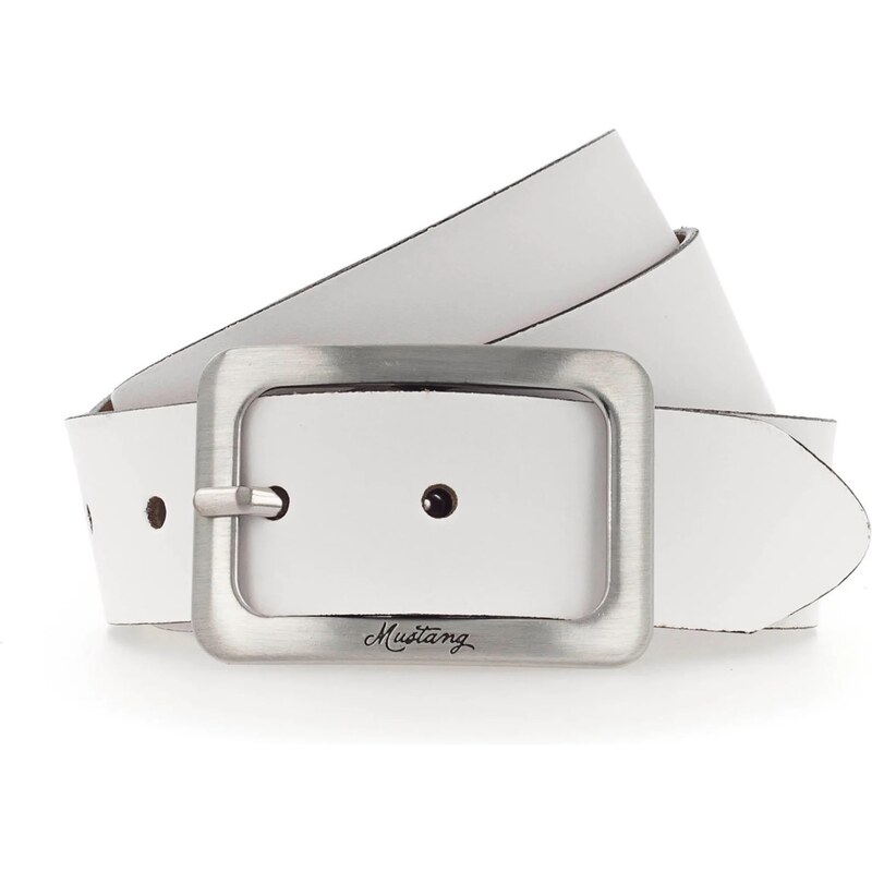 MUSTANG Opasky biela 50250310