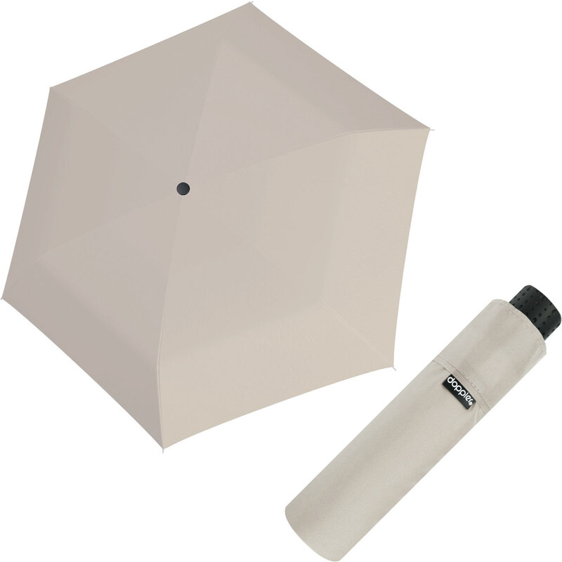 Doppler Havanna Fiber - dámsky ultraľahký mini dáždnik béžová