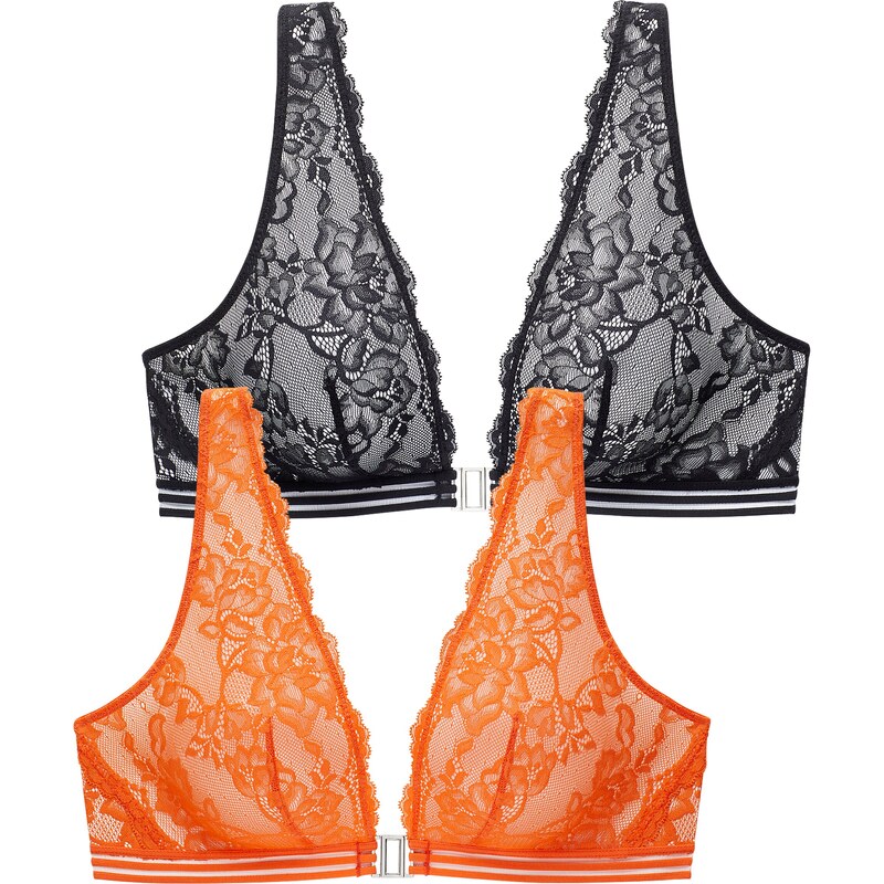 PETITE FLEUR Podprsenka oranžová 54231073