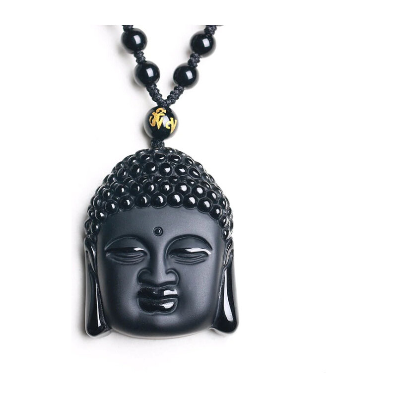 BudNej Amulet MIERU a VYROVNANOSTI z obsidiánu MN6012 35942079