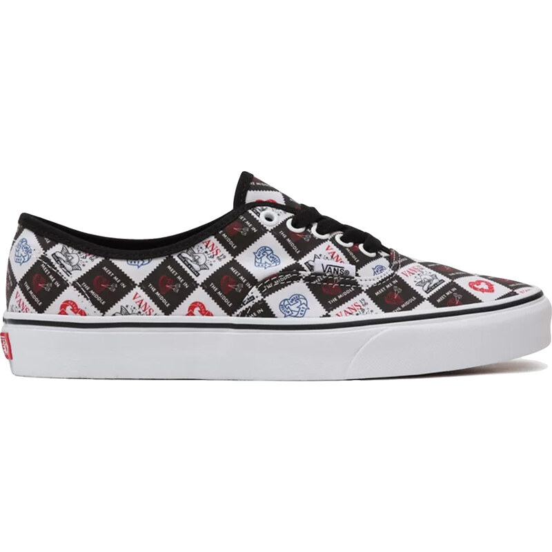 Vans Love Letters Authentic - Dámske - Tenisky Vans - Čierne - 66356188