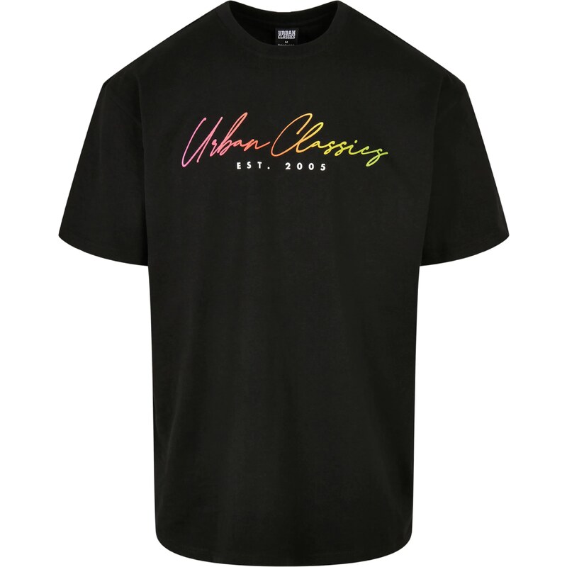 Urban Classics Tričko neónovo žltá / neónovo zelená / fuksia / čierna 32386441