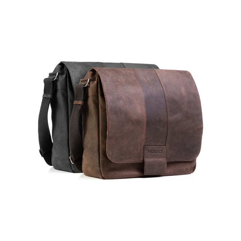 VOOC Kožená unisex taška cez rameno | RDW8 114 33883559