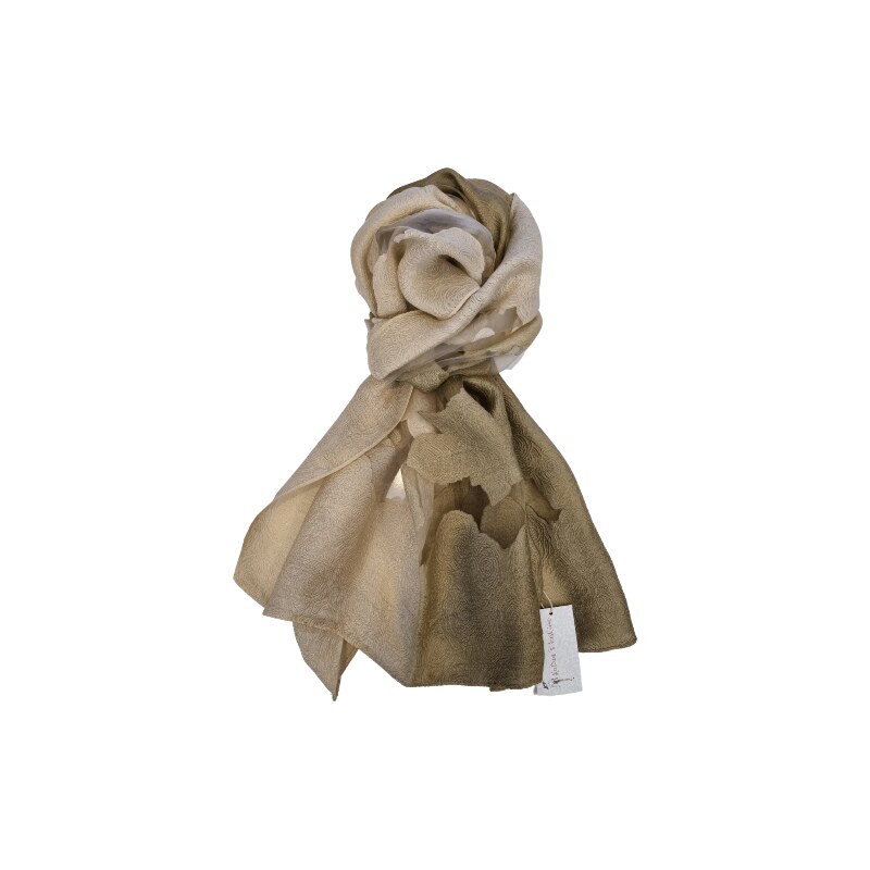 Katrins Fashion Zelený dámsky elegantný šál 67510847